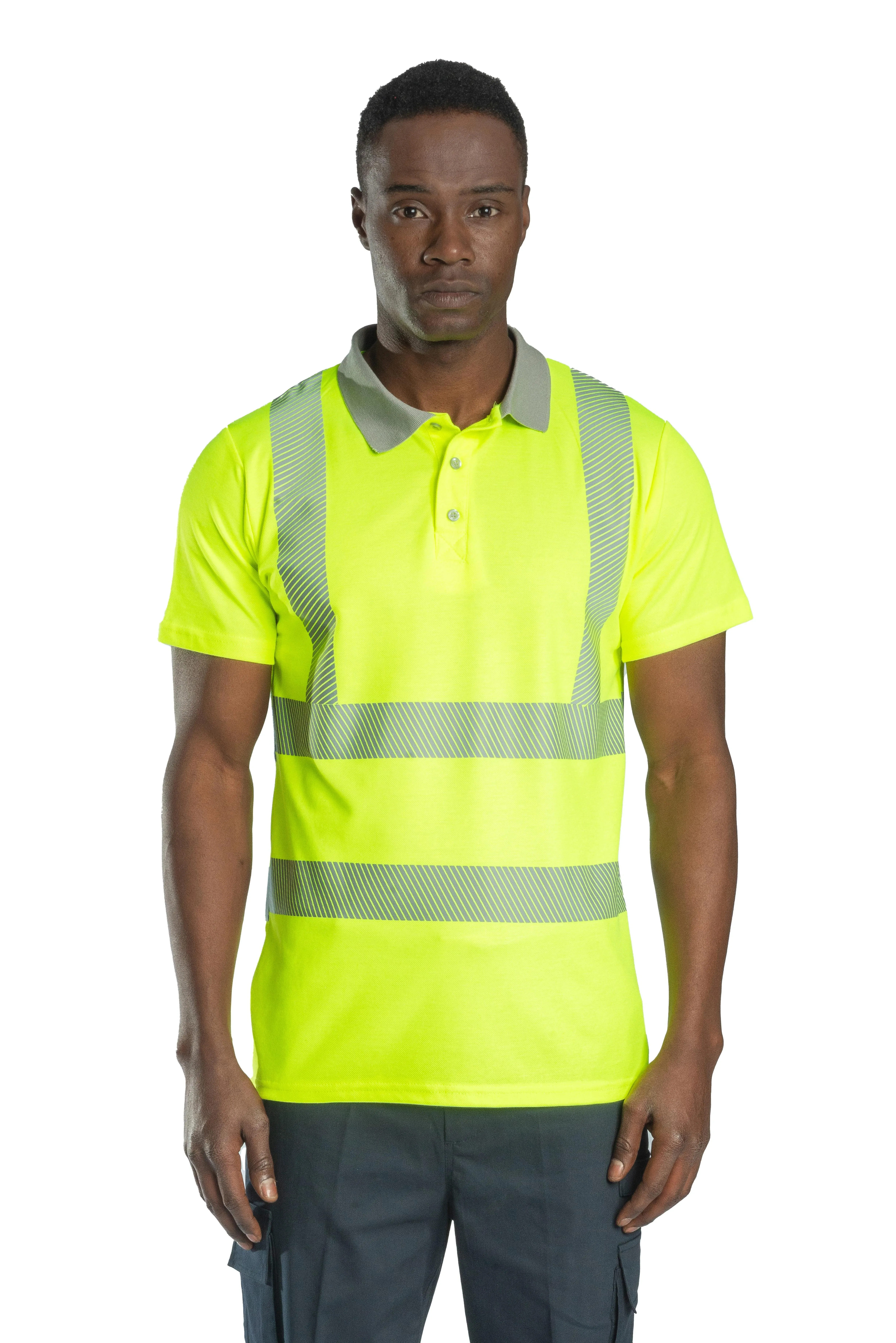 Alaska Hi-Vis Polo T-Shirt Neon Sarı