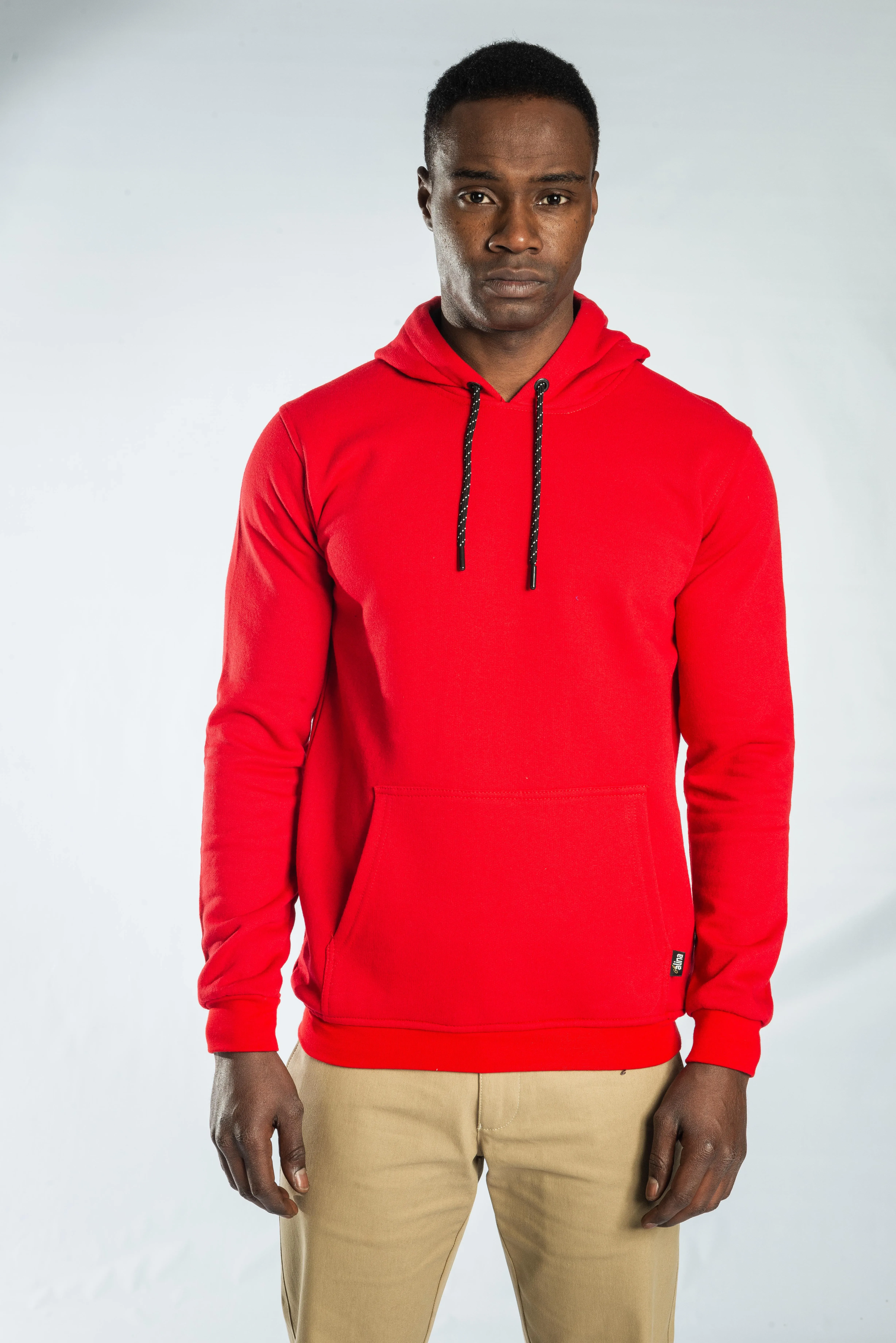 Kapüşonlu Sweatshirt Kırmızı